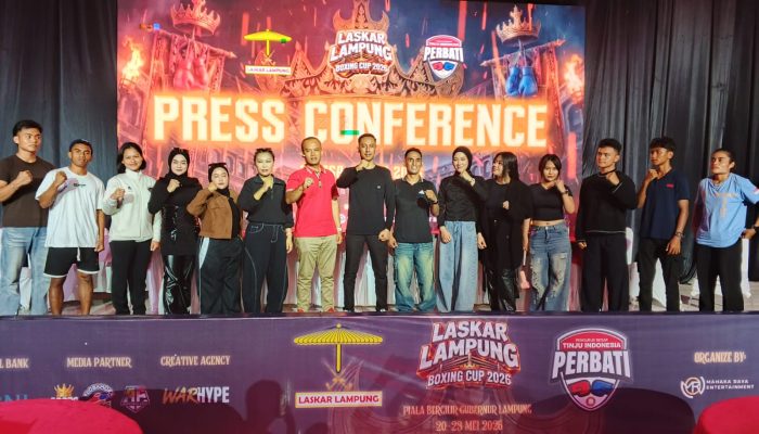 Laskar Lampung dan PERBATI Lampung Gelar “Laskar Lampung Boxing Cup” Perebutkan Piala Gubernur 2026