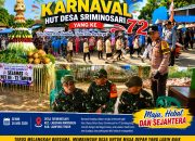 RIBUAN WARGA MERIAHKAN KARNAVAL HUT DESA SRIMINOSARI YANG KE 72
