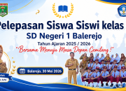 SD Negeri 1 Balerejo Siap Gelar Pelepasan Kelas VI dengan Tema “Bersama Menuju Masa Depan Gemilang”