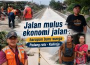 Preservasi Jalan Padang Ratu – Kalirejo 6,5 Km Ditarget Rampung Desember