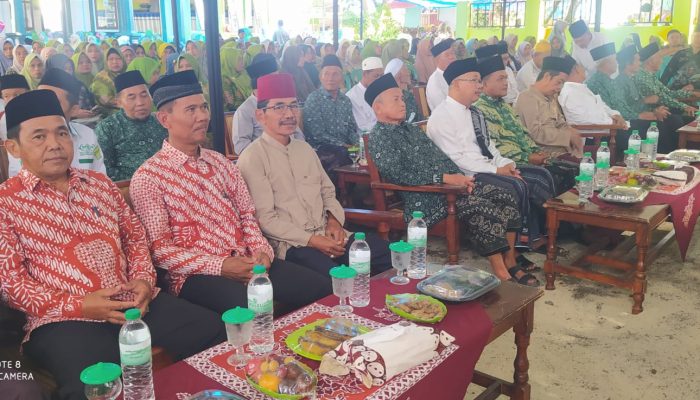 Hadiri Pengajian Umum NU, Kepala Pekon Bandung Baru Ajak Masyarakat Perkuat Fondasi Moral