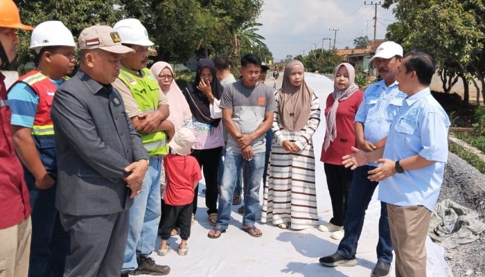 Komisi III DPRD Lampung Tengah Sidak Proyek Jalan Rp53 M Bangunrejo–Kalirejo, Desak Mutu Kuat dan Tahan Puluhan Tahun