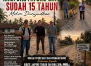 15 Tahun Menanti, Warga Tujuh Kampung Berharap Pembangunan Jalan Tetap Sesuai Pengukuran Awal
