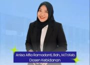 Dosen Kebidanan UIM, Anisa Alfia Ramadanti Putri Bapak Idham Kholid SH. dan Ibu Firlina S.Keb. Resmi Dilantik Jadi Kabid Yansoskes & UKTD PMI Lampung Selatan