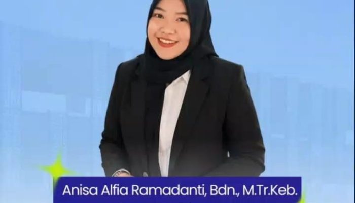 Dosen Kebidanan UIM, Anisa Alfia Ramadanti Putri Bapak Idham Kholid SH. dan Ibu Firlina S.Keb. Resmi Dilantik Jadi Kabid Yansoskes & UKTD PMI Lampung Selatan