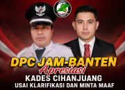 KADES CIHANJUANG CACU SUKARDI MINTA MAAF TERBUKA KEPADA INSAN PERS
